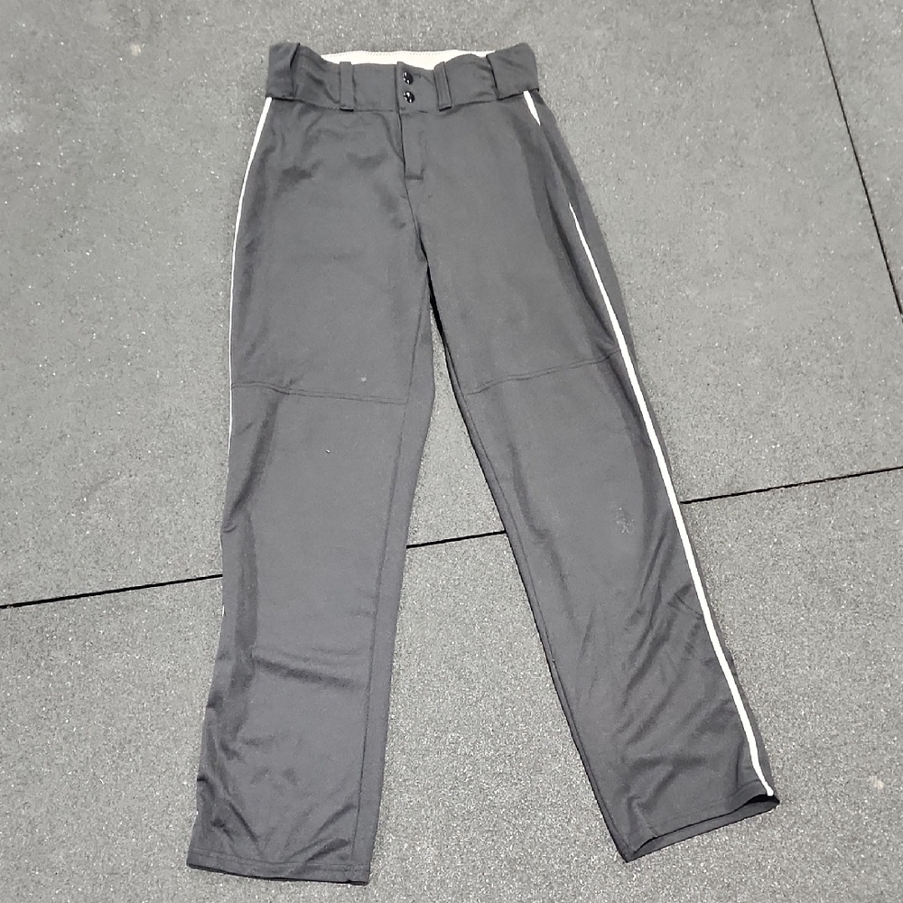 Men's Charcoal Joggers with White Accent